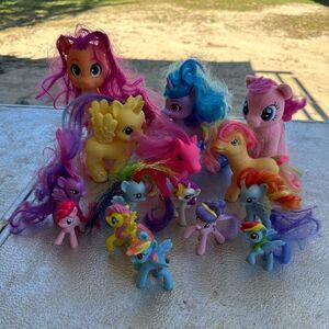 My little Colorful Pony Toy Set